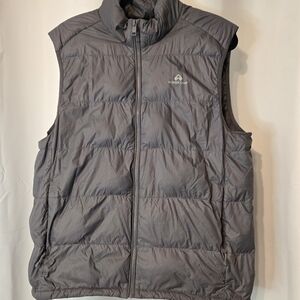 PIONEER Men's Charcoal Puffer Vest